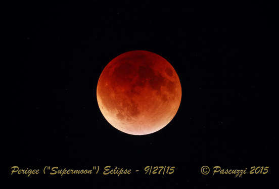 Supermoon Lunar Eclipse - 9/27/15